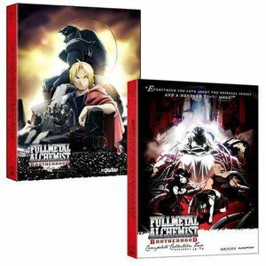 Fullmetal Alchemist Brotherhood Complete Series 1&2 DVD Discs - FMA DVD Movie